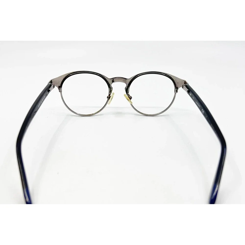 GANT Eyeglasses Unisex Black Silver Round GA3138 002 48-20-140